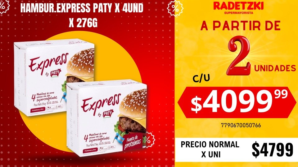 Oferta Mayorista Radetzki
