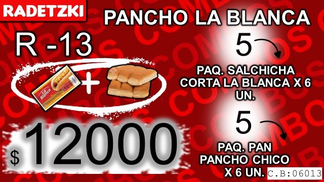 Oferta Mayorista Radetzki